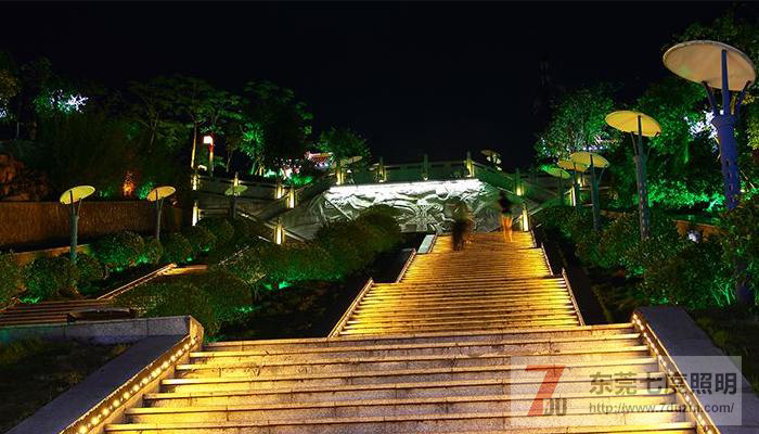 城市公園景觀照明設計效果圖-東莞蝴蝶视频污下载照明